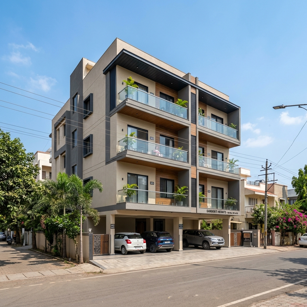 G+3 Residential Building